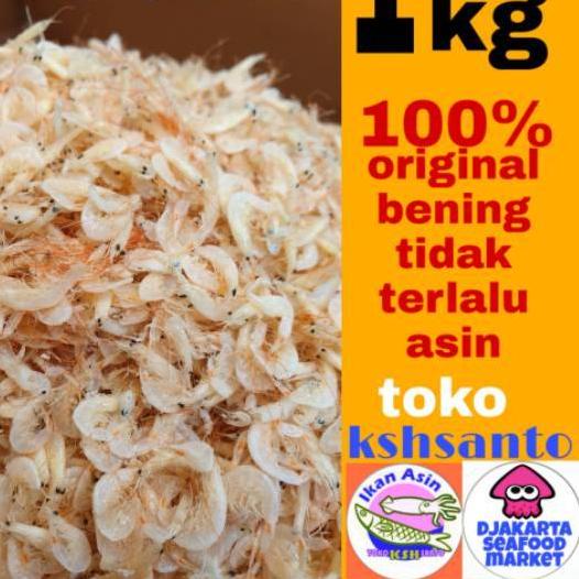 

♣ Ikan asin rebon kasar bening-1kg ➪