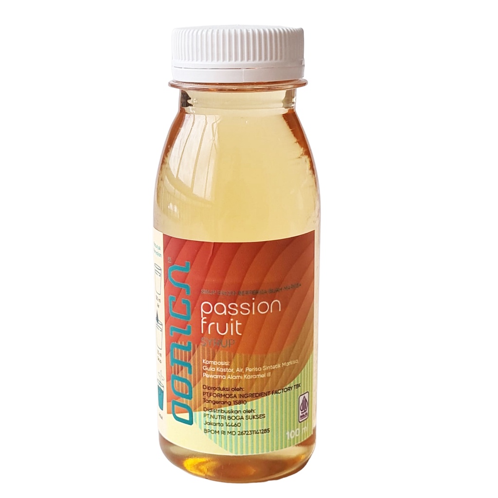 100ml OONICA Passionfruit Syrup + Bonus 30ml