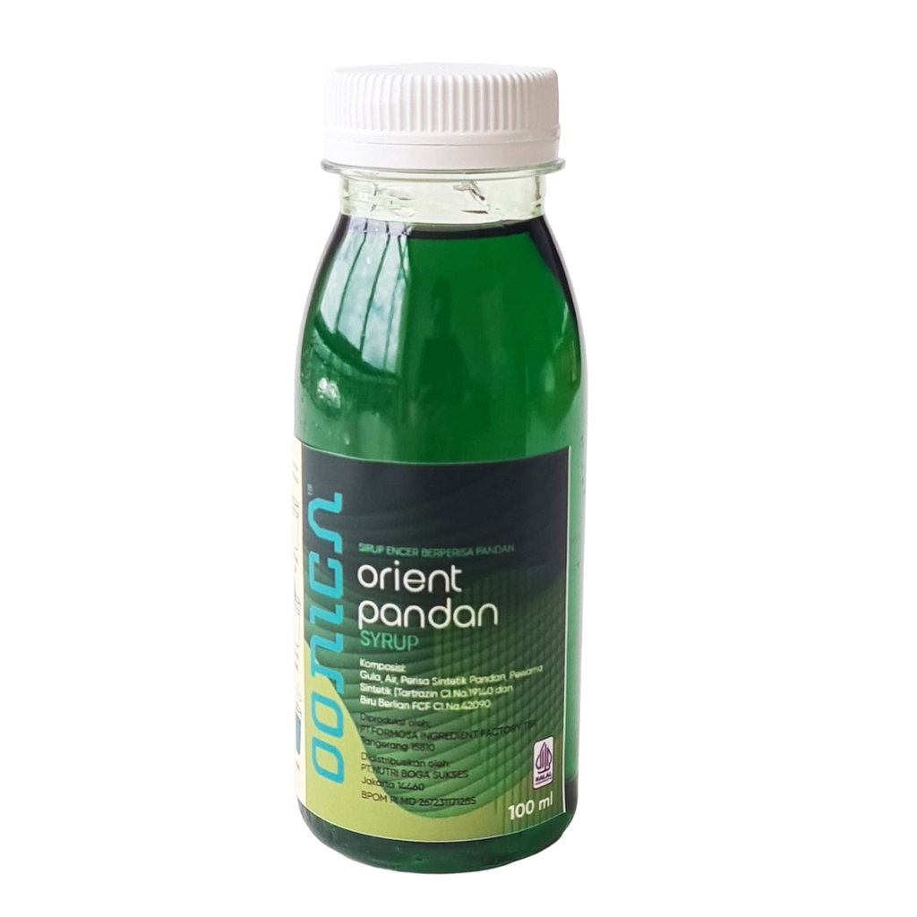 100ml OONICA Orient Pandan Syrup + Bonus 30ml