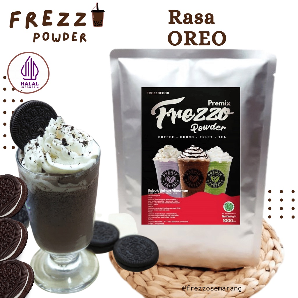 GROSIR 50 KG FREZZO POWDER PAKET RESELLER | Bubuk Minuman Instan | Taro Latte | Cappucino | Red Velvet | Coklat Silverq | Millo | Powder Drink | Boba Milktea | Serbuk Minuman Kekinian | Halal | semarang | Jawa Tengah