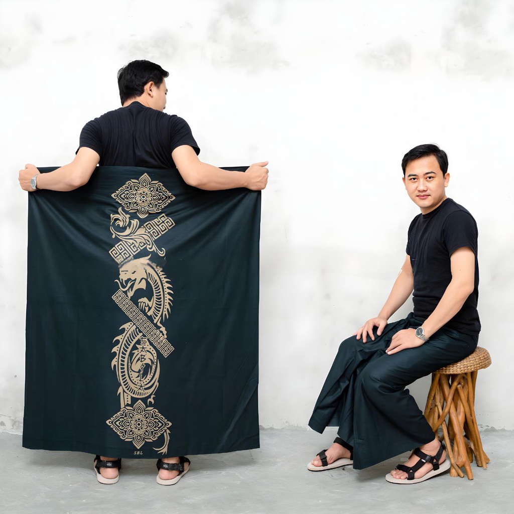 Batikid - Sarung Batik Exclusive Dewasa - Naga Series