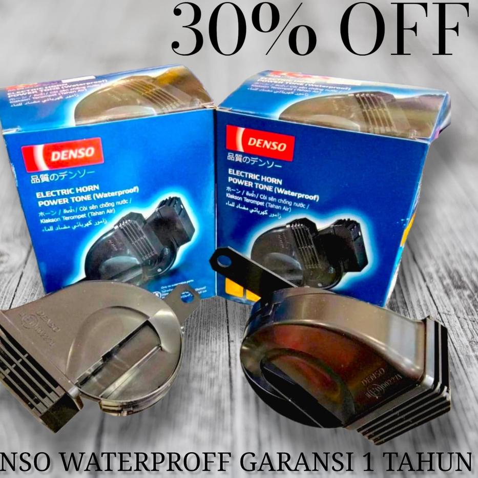 Best Seller ORIGINAL Klakson Denso Keong Waterproof 61107 70447 Termurah DLL rcb ktc hella rizoma wr