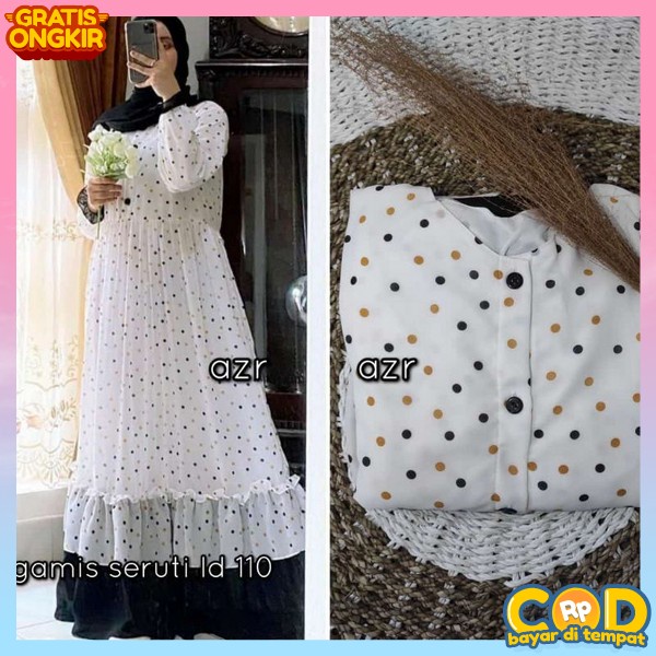 Gsmis Cod Maxy Gamus Pesta Kondangan Bsju Perempuan Muslimah Gamus Terbaru 2023 Games Casual Fashion