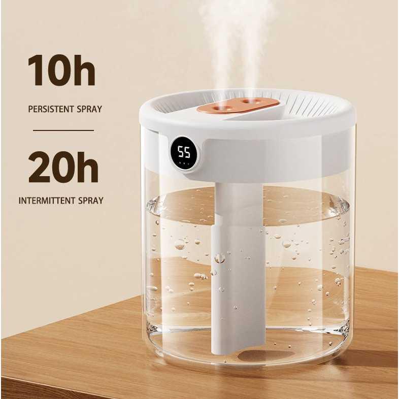 Pelembap Udara Air Humidifier Double Nozzle 2000ML - K15 - White