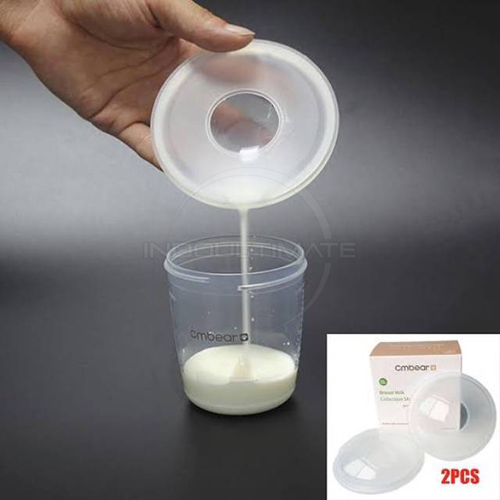 Silikon Penampung Tetesan Asi isi 2 pcs CMBEAR Breastmilk Collection Shell Breast Pad BPC-062 BPC-061 Penampung ASI Silikon Breast Milk Collector Breast Pad Silikon