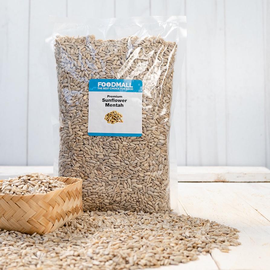

♕ Sunflower Seed MENTAH 1 kg / biji matahari kupas MENTAH ➪