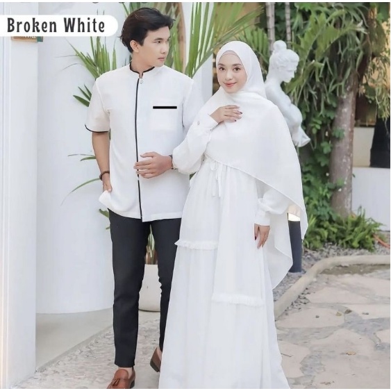 Baju Couple pasangan remaja muda mudi model kekinian viral terbaru lebaran 2023 - CP Andara Set baju