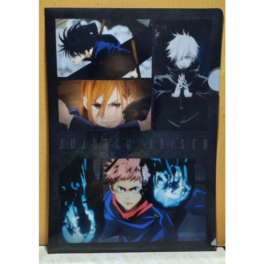 Jujutsu Kaisen  - Clear file A4 Gojo Yuuji Nobara Megumi 2