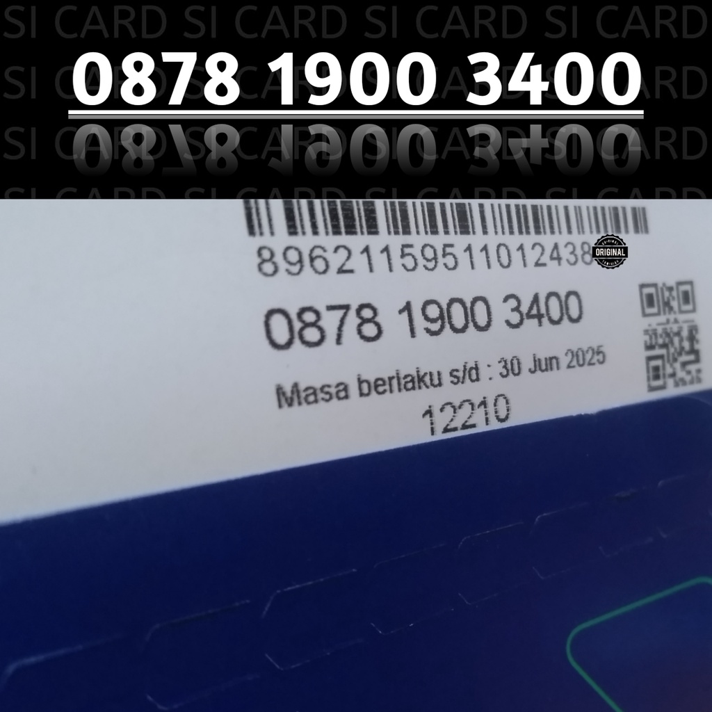 NOMOR CANTIK KARTU PERDANA NOCAN XL 4G SERI DOUBLE RIBUAN RATUSAN