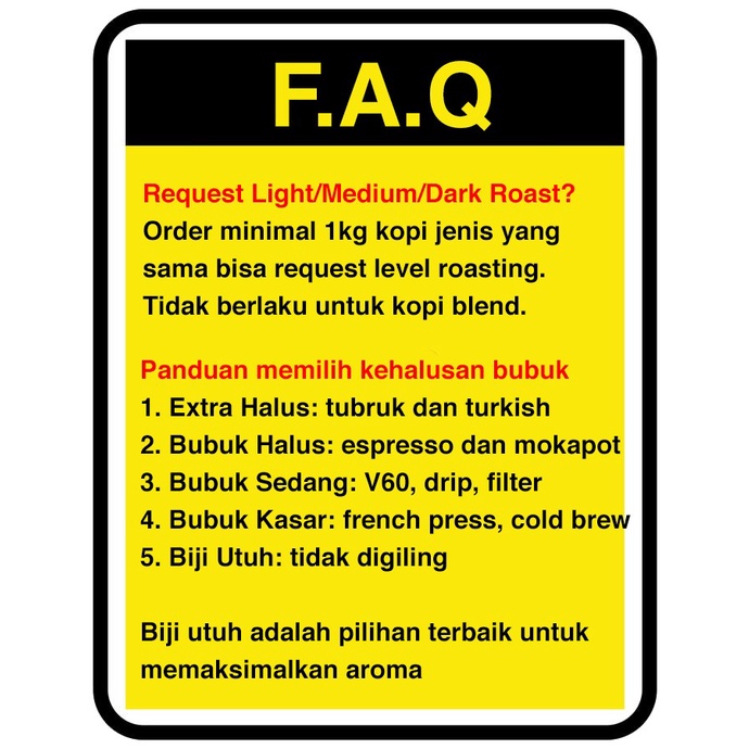 

Biji Kopi Bubuk Robusta Lampung 1kg 1 kg - Bubuk Halus