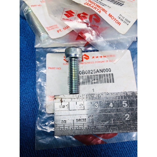 original baut L leher knalpot suzuki reider fxr satria fu