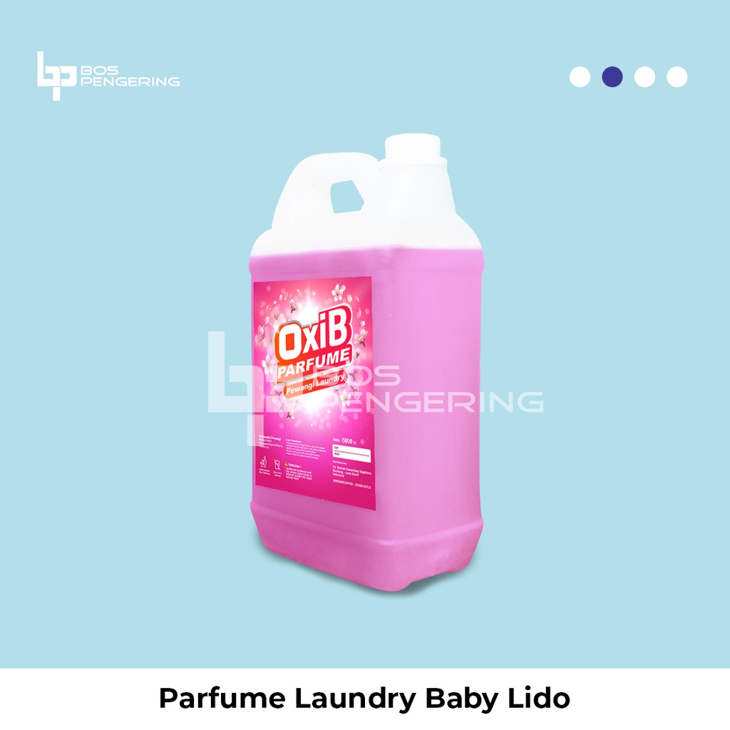 Pewangi Pakaian Laundry OxiB Parfum Aroma Baby Lido 5 Liter Lembut Awet