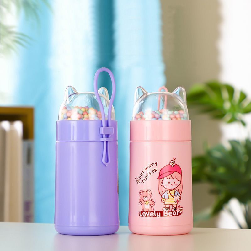 Botol Minum Kepala Karakter Botol Minum Anak Air Botol Anak Karakter 350 ML