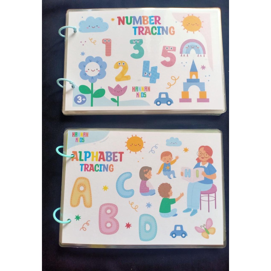 

ALPHABET & NUMBER TRACING LATIHAN TARIK GARIS HURUF DAN ANGKA UNTUK USIA 3+