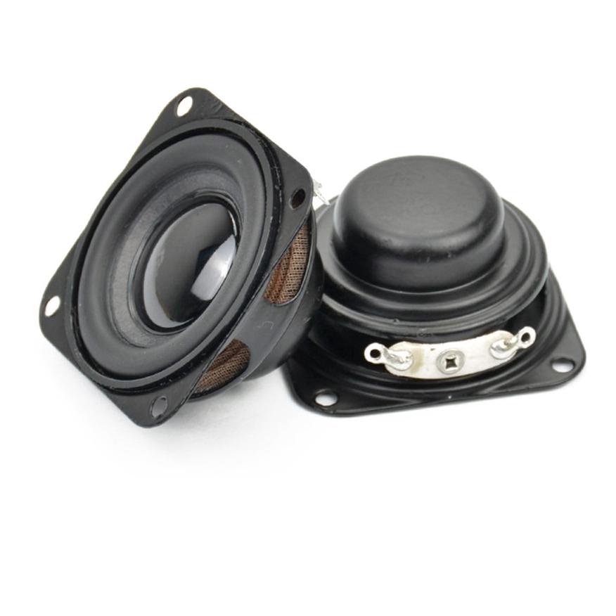 PROMO MURAH Aiyima 2pcs Speaker Subwoofer Bass Magnetik Neodymium 3w 40mm 1.5 inch 4ohm Diy Untuk Audio nadan