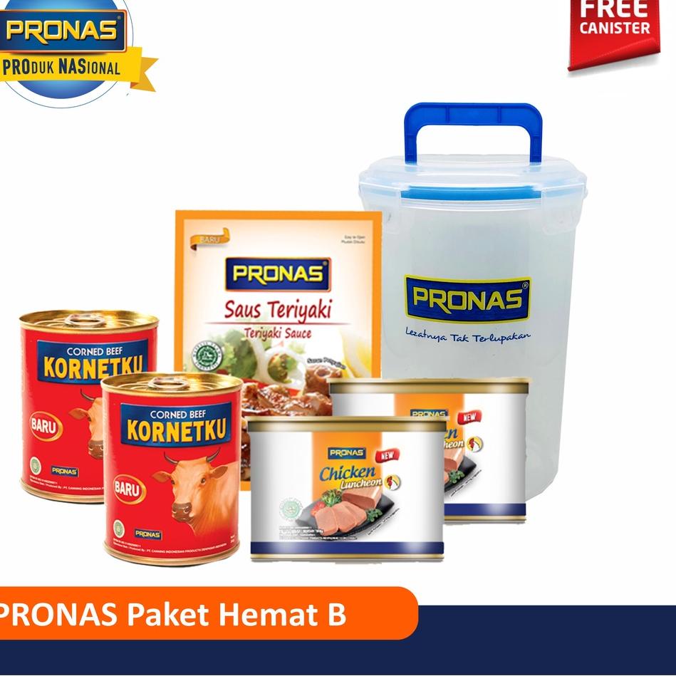 

♨ PRONAS Paket Hemat B Bundling 5 pcs Free Canister ♬