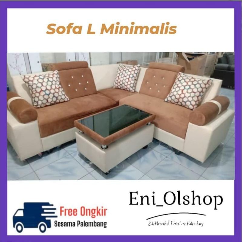SOFA L MINIMALIS PALEMBANG