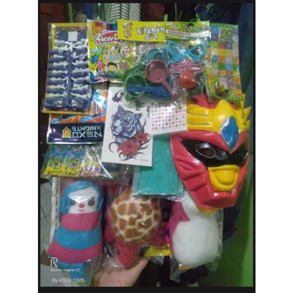 Mainan Anak warung Cabutan Boneka 80Pcs