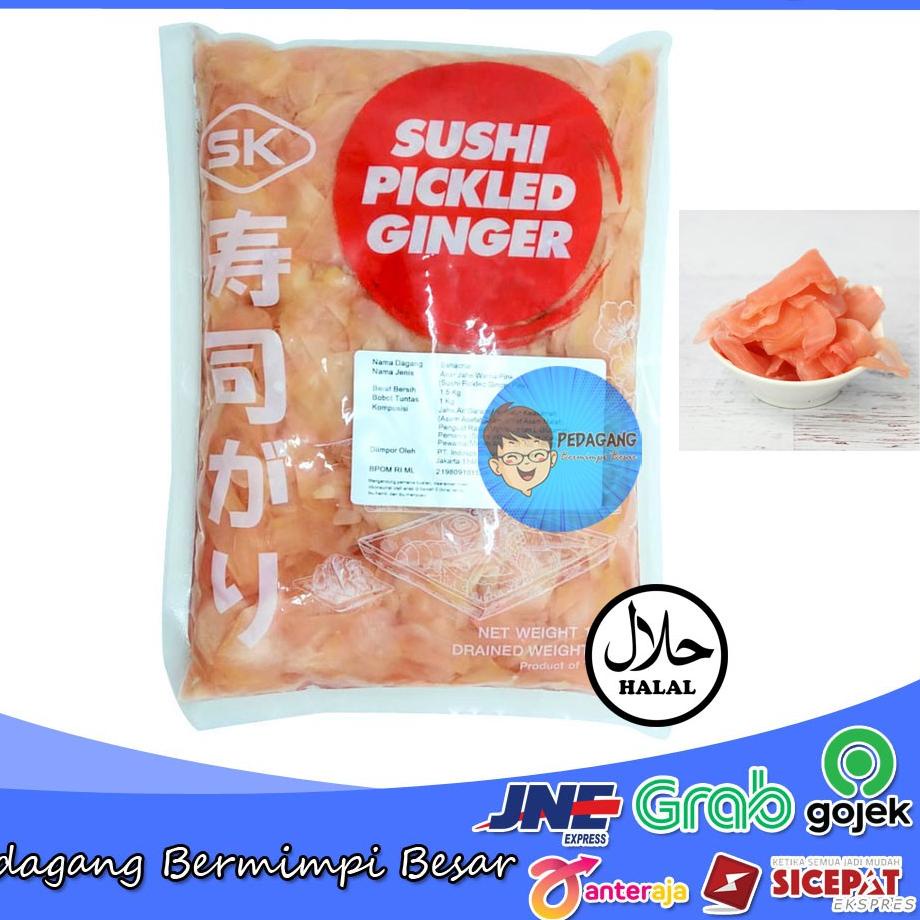 

♠ Sushi Gari Pink Sahachai 1Kg | Sushi Gari | Acar Jahe ✾