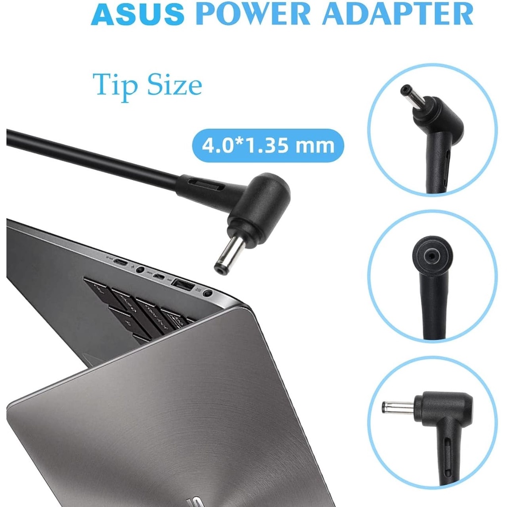 Charger Laptop Asus E203NAH E203NA E203N E203 E203M E203MA E203MAH 19V 1.75A 33W