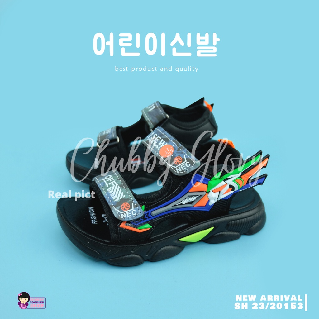 2023SH20153 Sepatu Sendal Anak Sandal Anak Laki Laki Sport Transformers Sendal Anak Laki Laki Robot Sendal Gunung Anak Laki Laki Import Size 25-30 Import Premium untuk anak 3tahun sampai 6tahun