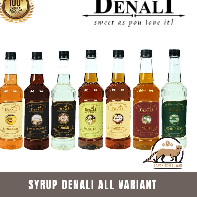 

☋ Syrup merk Denali ✸