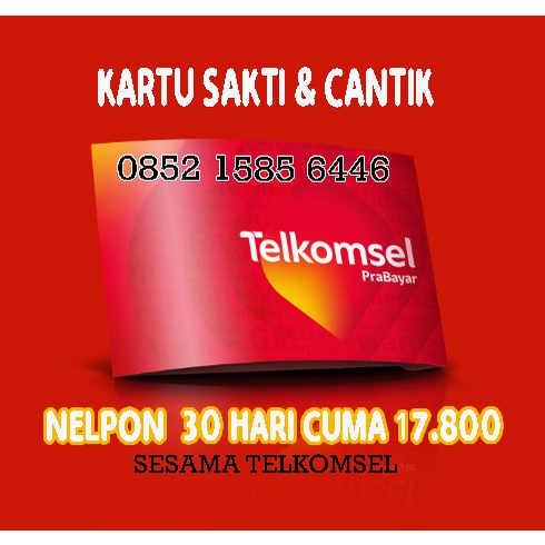 KARTU SAKTI CANTIK TELKOMSEL