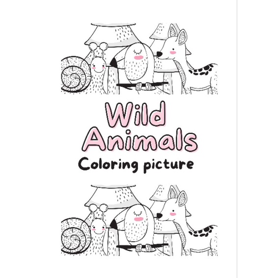 

Gambar sketsa Mewarnai - Wild Animal