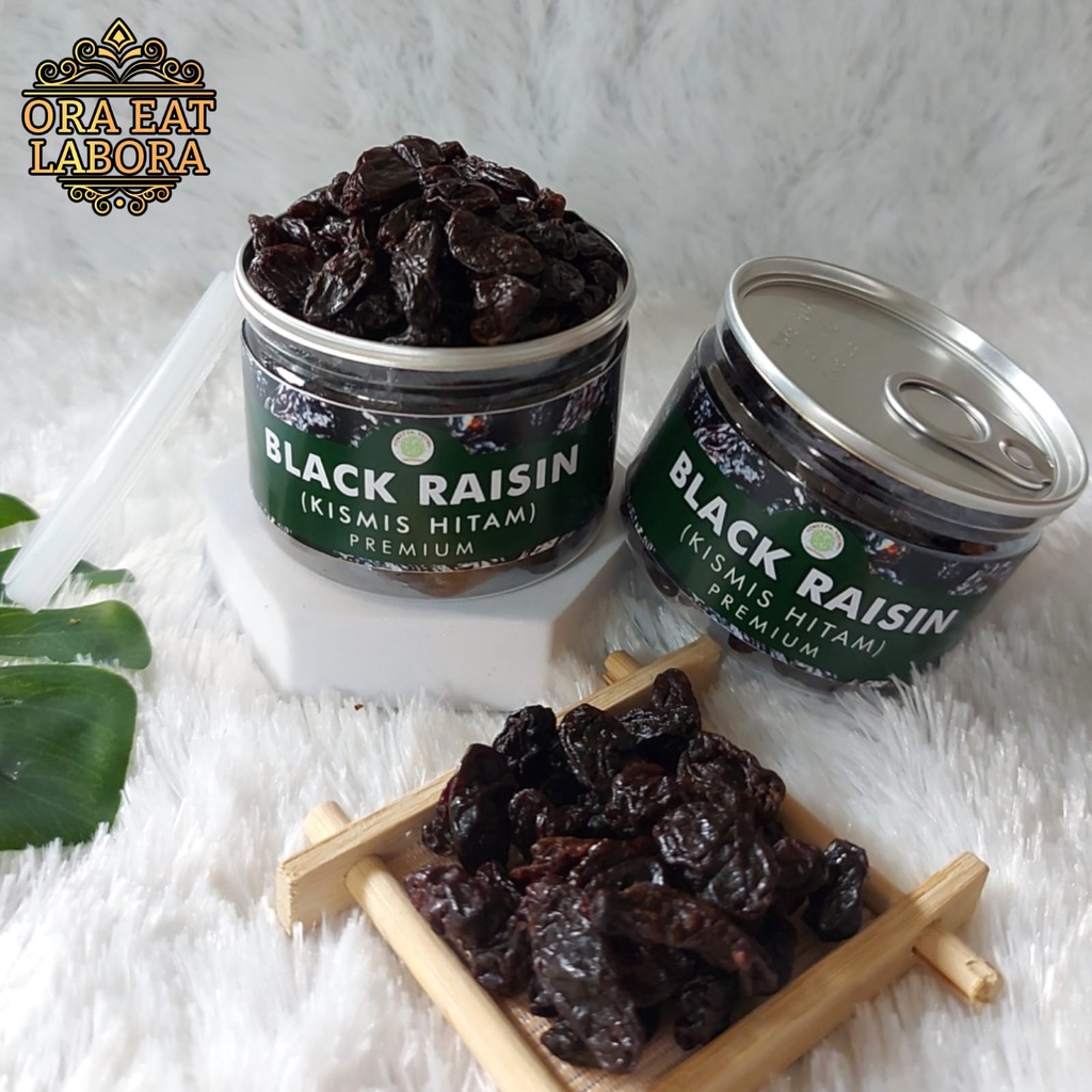 

Can Black Raisin Hampers Kismis Hitam Kualitas Premium - Ora Eat Labora