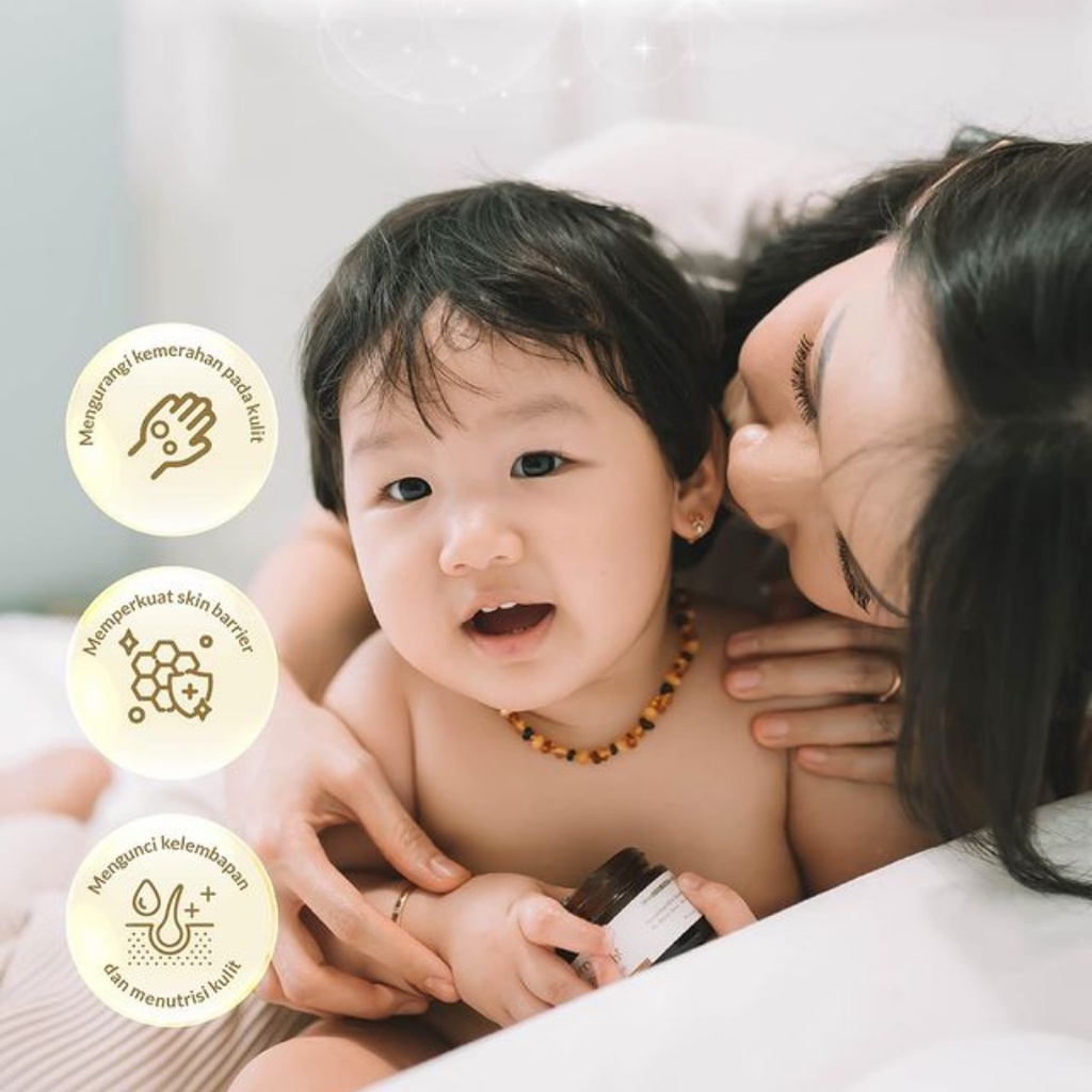 MOELL Everyday Everynight Multipurpose Balm 30gr / Balm Anti Ruam Kulit Sensitif Serbaguna Bayi Anak MOEL / MOELL BANDUNG