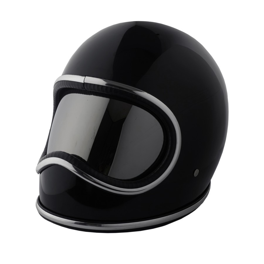 Helm Fiber Elders Company - Space Helmet Hitam