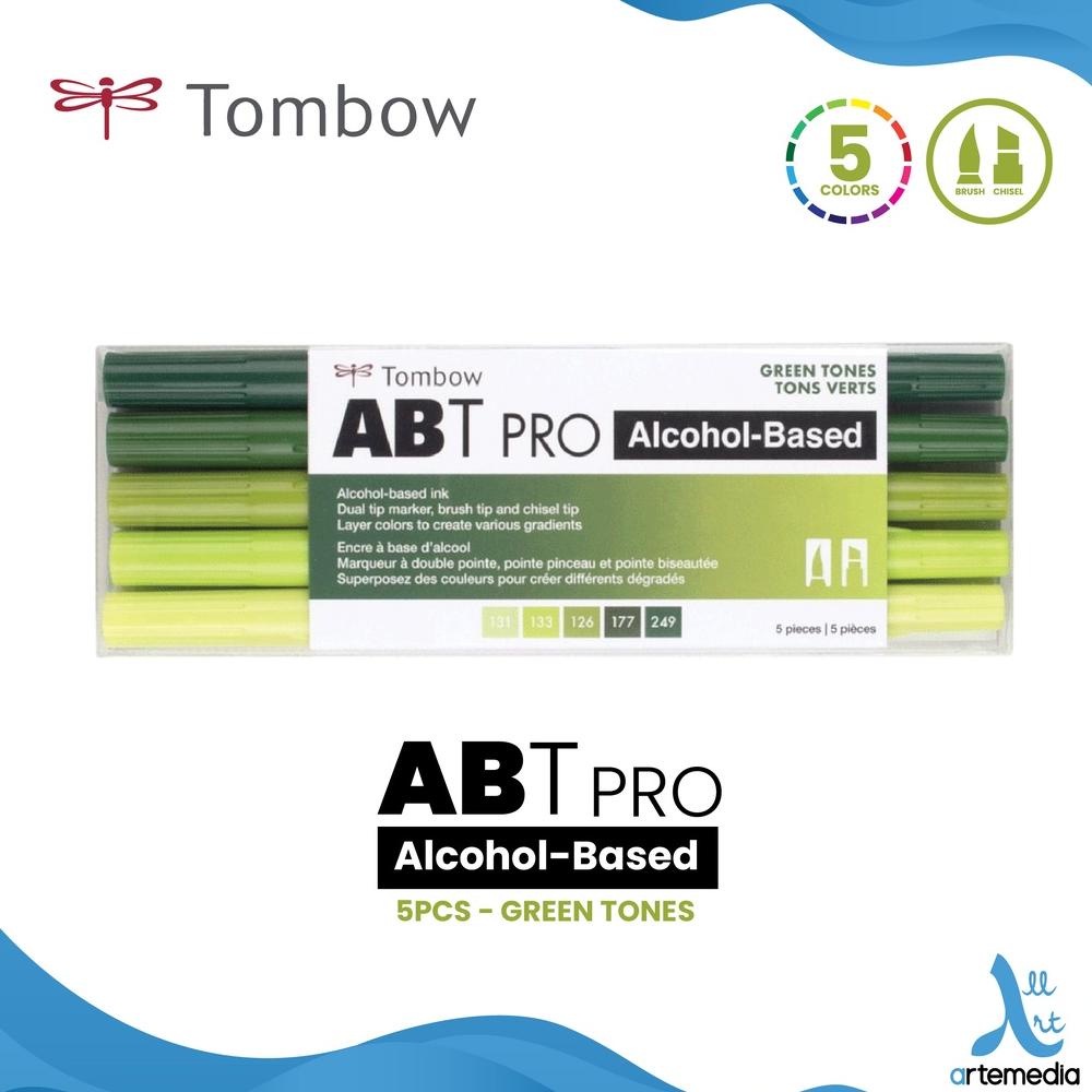 

Brush Pen Tombow ABT PRO Green Tones Dual Marker