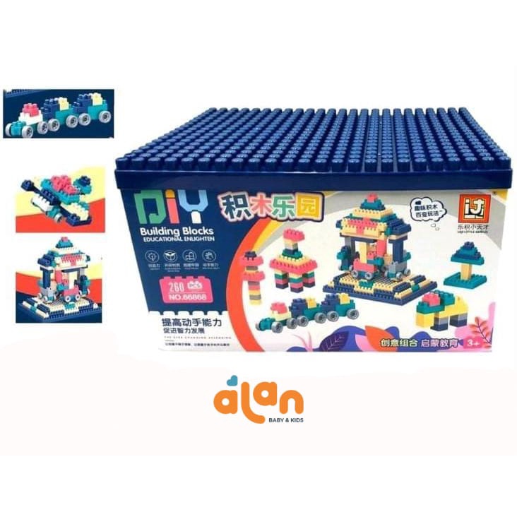 Building Blocks 66868 - Mainan Blok Anak