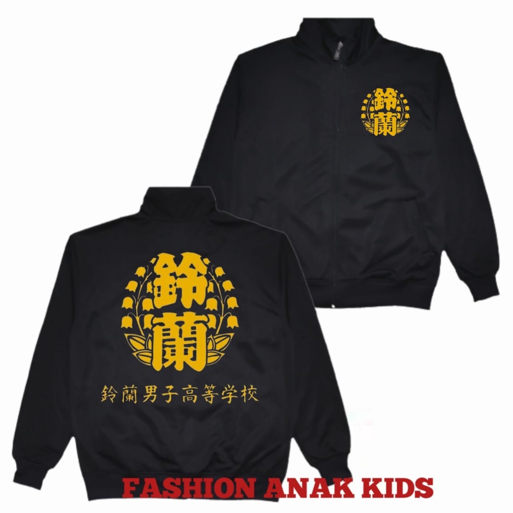 Jaket Tracktop / Jaket Tracktop Pria Sekolah Suzuran High & Low The Worst | Crows Zero x Worst