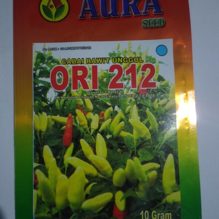 benih cabe rawit ori 212 aura