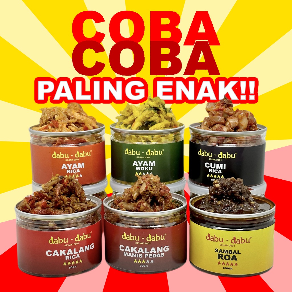 

Kemasan COBA-COBA dari DABU-DABU (PALING ENAK!!) DABU2x