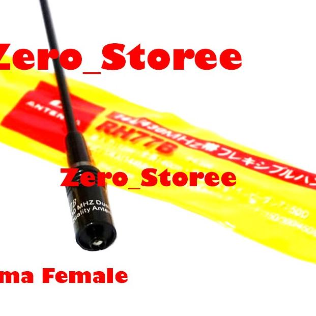 ➱ D Antenna RH77B Antena HT Baofeng DualBand SMA Female pecut lidi panjang RH77 VHF UHF S RH 77B RH-