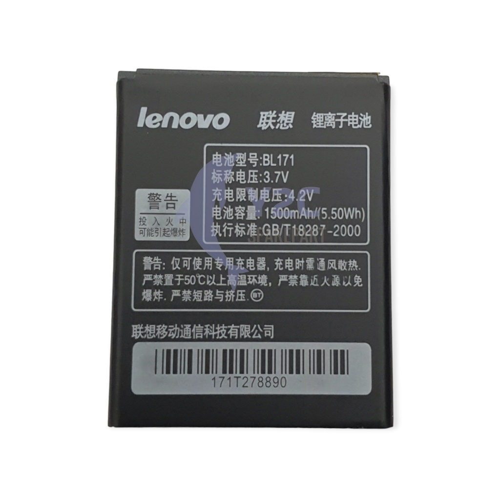 BATERAI LENOVO A319 A390 A368 / BL171 ORIGINAL OEM / BATRE BATERE BATRAI BATREI