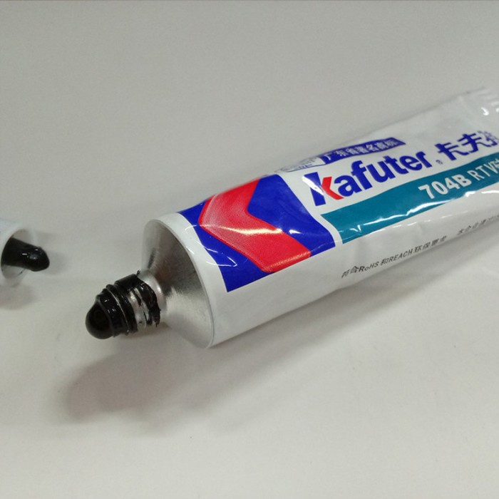Kafuter 704 Black Rtv Silicone Electronic Sealant Glue K-704Bl Rc Car #Original