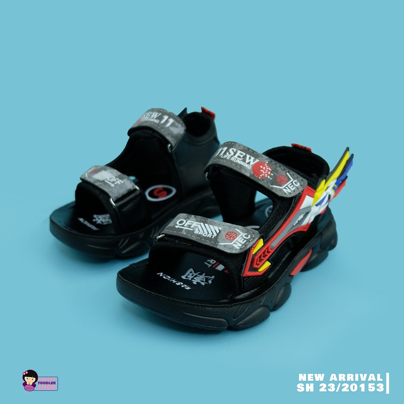 2023SH20153 Sepatu Sendal Anak Sandal Anak Laki Laki Sport Transformers Sendal Anak Laki Laki Robot Sendal Gunung Anak Laki Laki Import Size 25-30 Import Premium untuk anak 3tahun sampai 6tahun