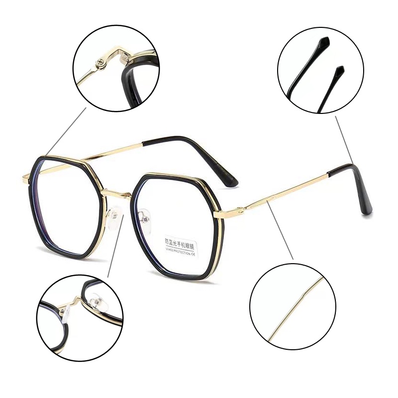 Frame Kacamata Anti Radiasi Wanita Korean Fashion Kacamata Eyeglasses