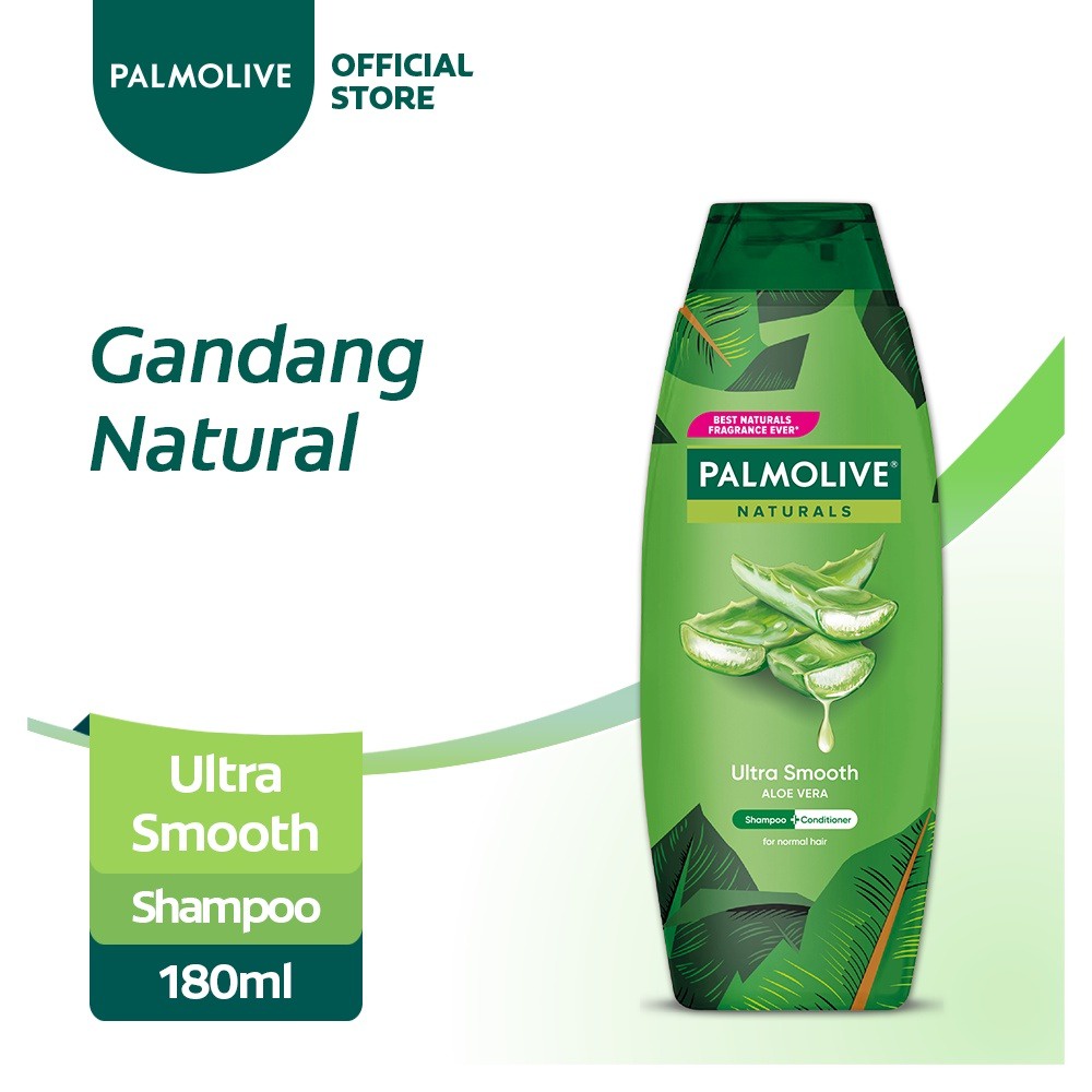 Ultra Smooth* Palmolive Shampo* Aloe Vera* Naturals* 180ml