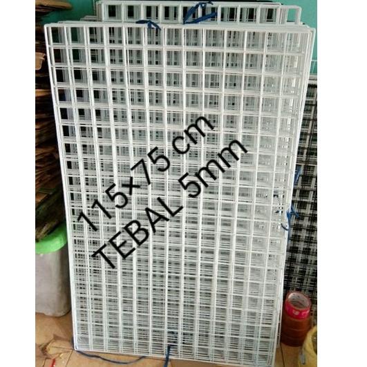 ✨BIG SALE✨ COD||RAM KAWAT BESI 115×75 cm||RAK DISPLAY  DINDING TEBAL 5mm||GIRE GRID WALL|| AKSESORIS