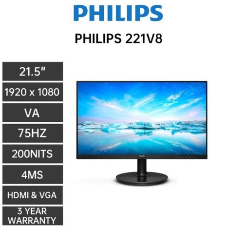 MONITOR LED PHILIPS 22 Inch HDMI
