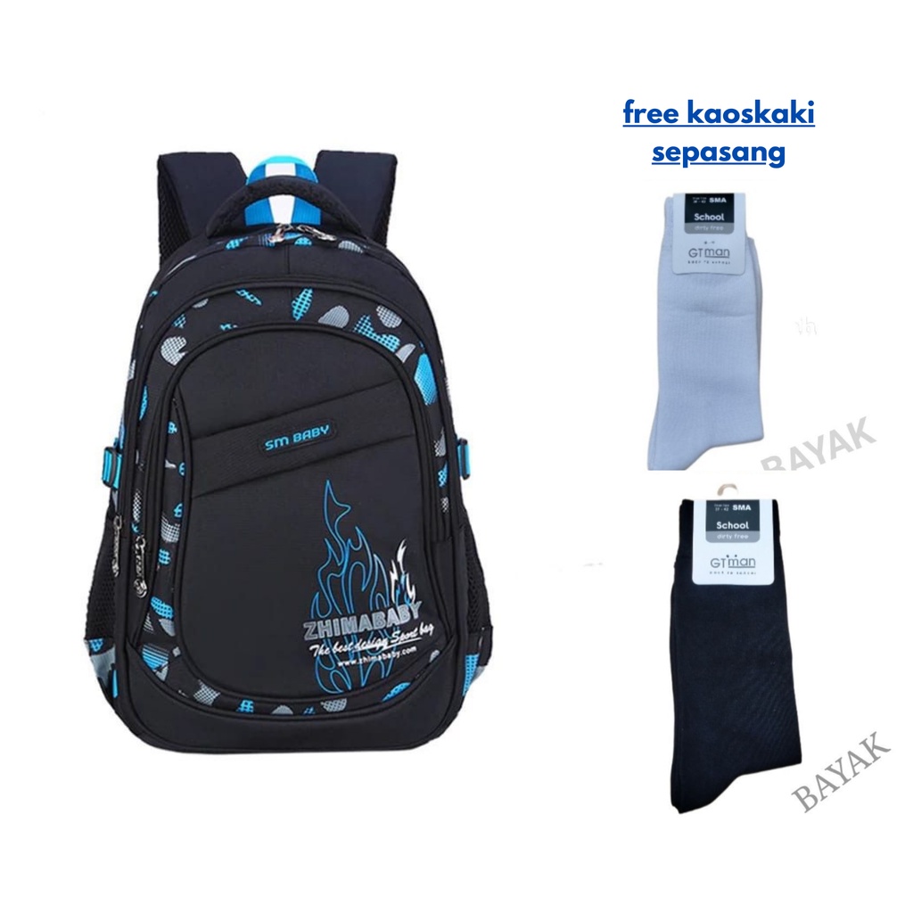 COD Tas Sekolah Anak Perempuan Laki Laki Sd Smp Sma Ransel Kerja ORIGINAL Tas Sekolah Anak Laki BackPack IMPORT