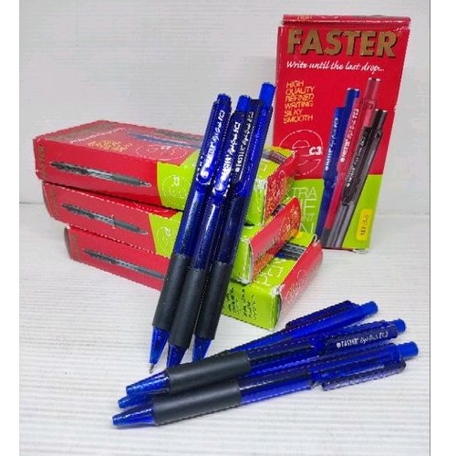

pulpen/bulpen/ballpoin/pena faster EC3/EC8 1 lusin/12 pcs