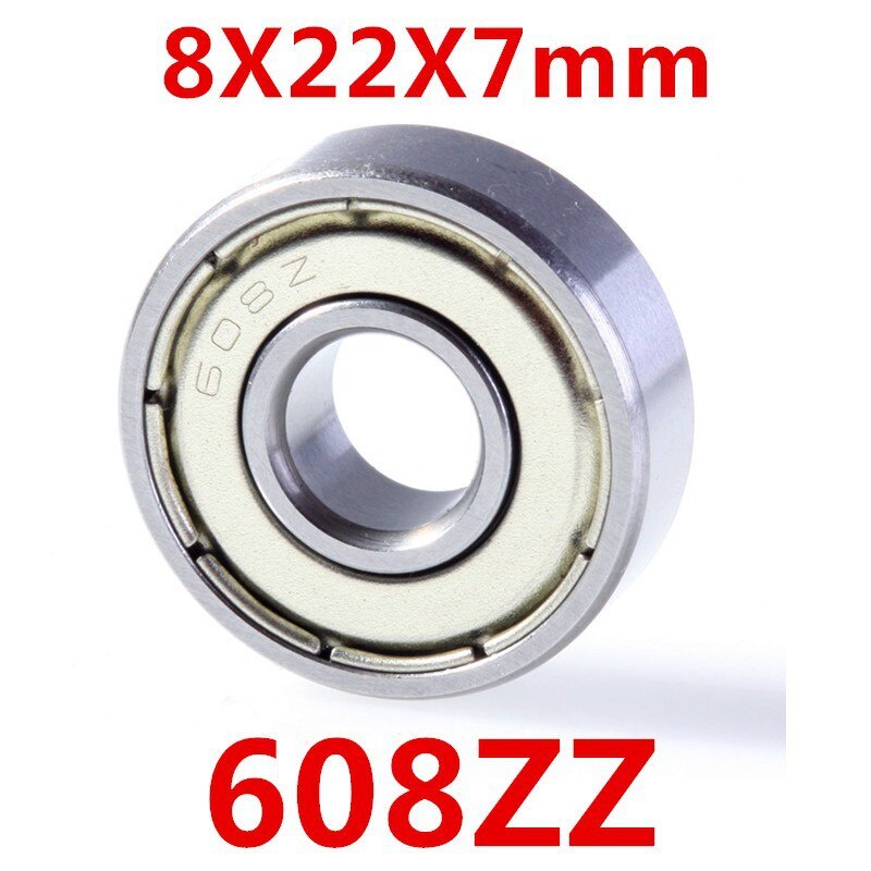 [HAEBOT] Ball Bearing Bushing 608ZZ 8mm CNC 3D Printer Lead Screw Rod 22x8x7 Threaded rod Slide Mekanik Low Speed Bearing Besi