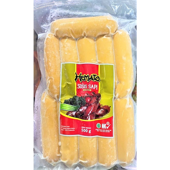 

Hemato Sosis Bakar Sapi Mini 500gr