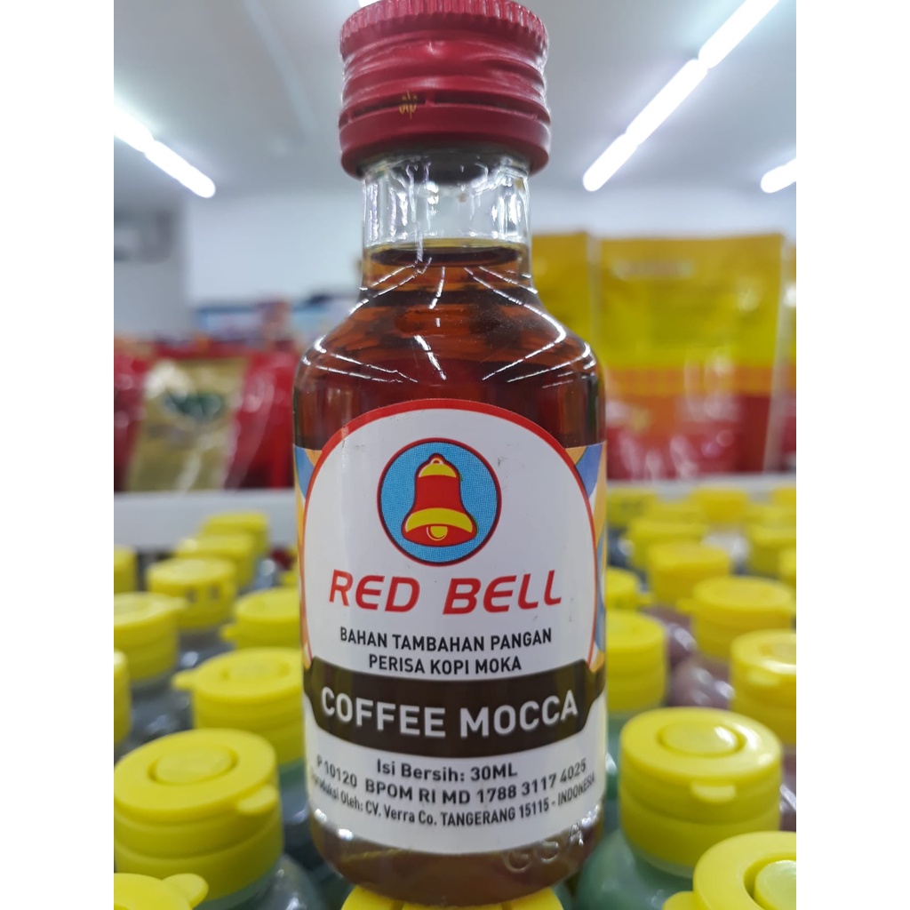 Perisa Coffee Mocca Essence Red Bell Perisa Makanan Kopi Moka 30ml