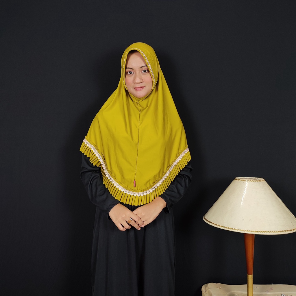 JILBAB INSTAN SYARI HUMAIRA PED RENDA JERSEY PREMIUM / KHIMAR / BERGO